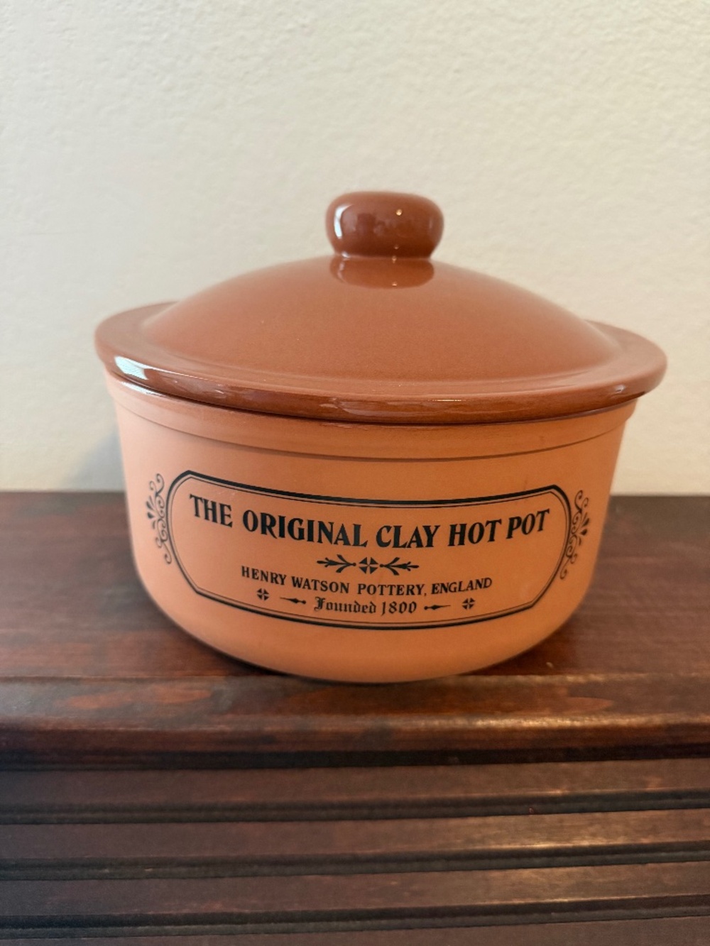Henry Watson Pottery Hot Pot